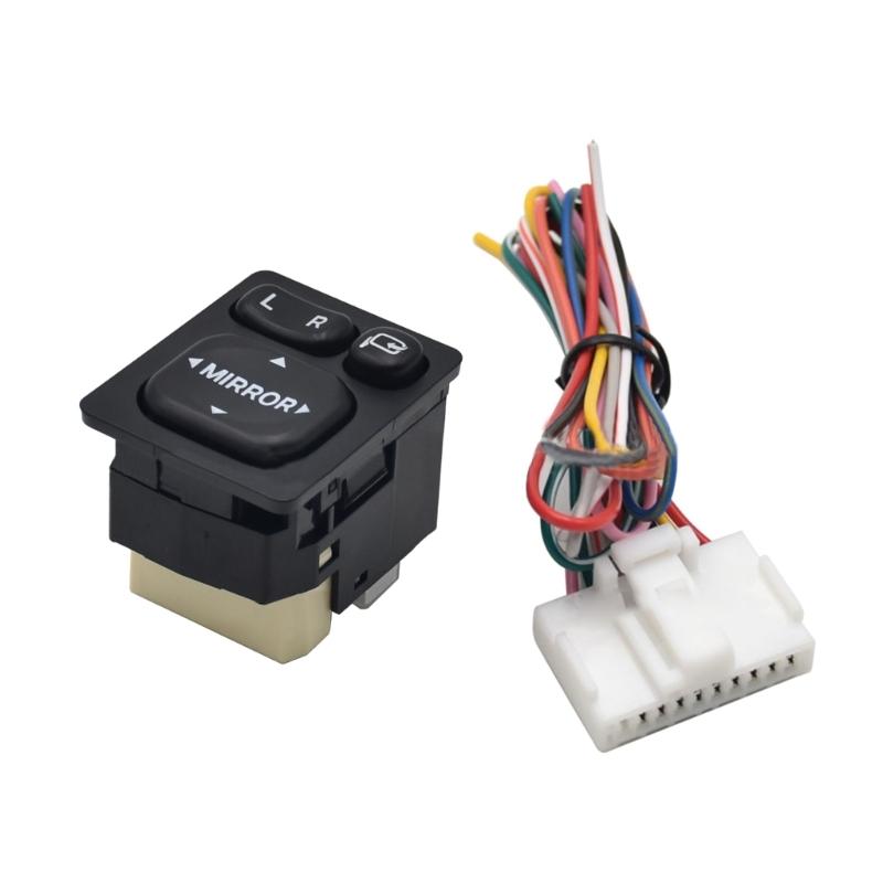 Electric Rear View Folding Glass Control Switches Button 8487252040 Replacemnet Easy to Install Vehicle Accessories