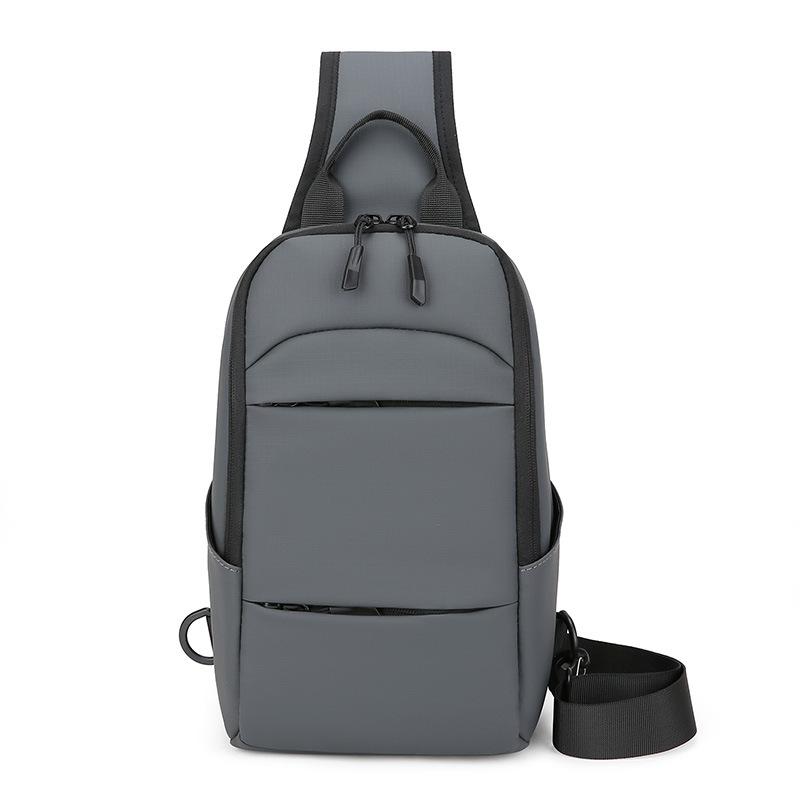 Waterproof Chest Bag Men Large Capacity Phone Bags Male Messenger Sling Pouch Short Trip Strap Pack Multifunction Fanny Packs