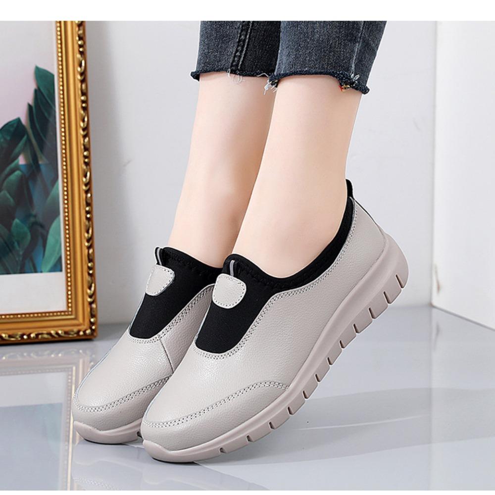 

Женские весенние спортивные и повседневные туфли на плоской подошве для ходьбы на одной ноге 41 серый