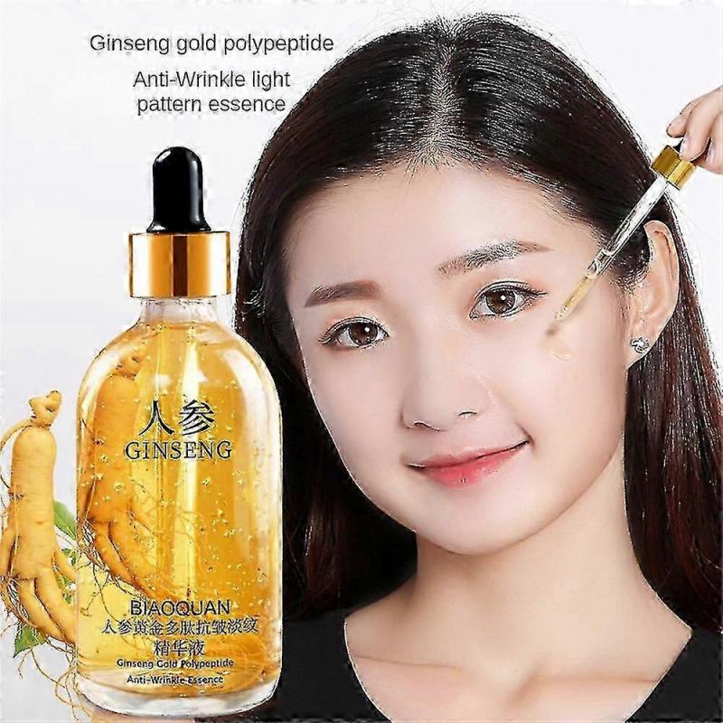 1-3 st Ginseng Guld Polypeptid Anti-åldrande Essens Ginseng Anti-rynk Essens