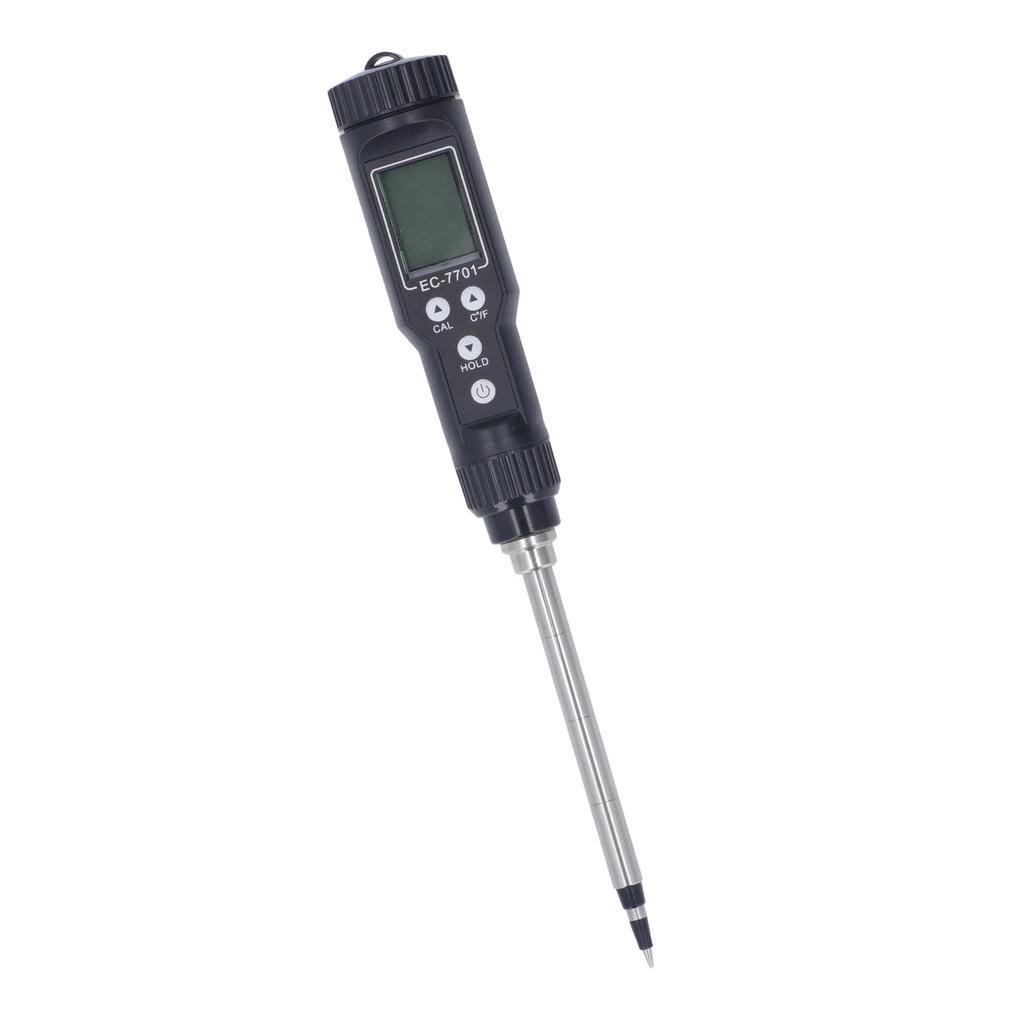 Digital Soil Meter, Portable EC Tester with LCD Backlight Display for Greenhouse Horticulture Farmland