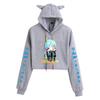 Reincarnated as a Slime Women's Anime Cat Ear Crop Top