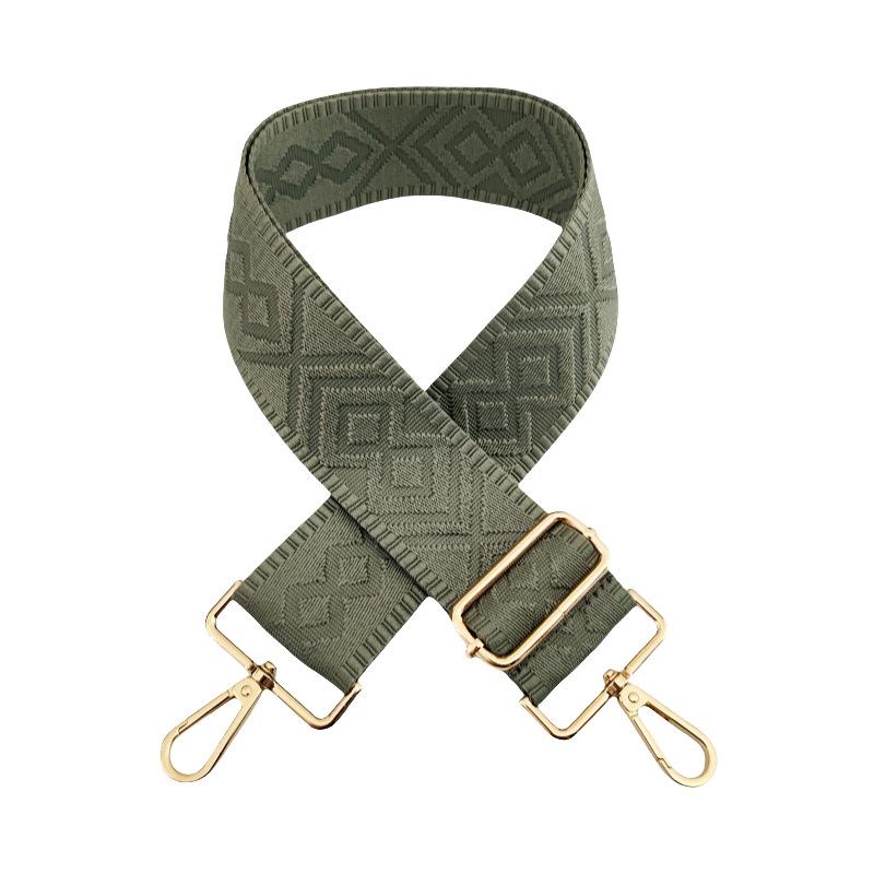 Tracolla monocolore larga 5 cm per borse, tracolla lunga a tracolla di ricambio, accessorio per borsa a tracolla singola.
