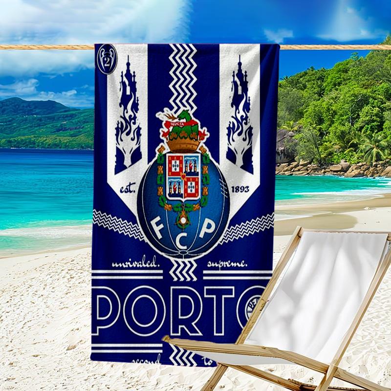 Fc Space Emblem Printed Beach Towel, Super Soft Microfiber, Perfect Gift Birthday, for Pool, Beach, Travel, for family and friends