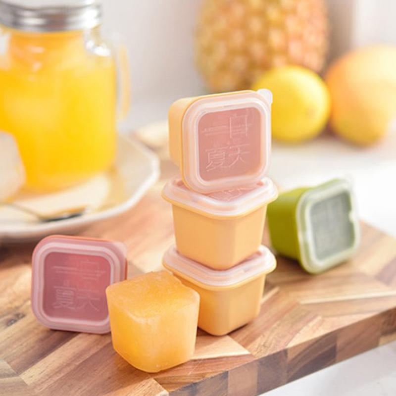 Independent Ice Cubes Large Ice Tray Mold Pp Home Storage Making Ice Box