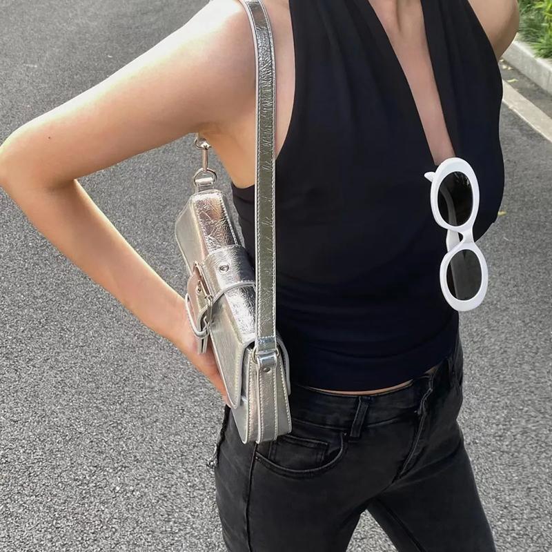 Women Shoulder Bag Luxury Designer Handbags Fashion Pu Leather Crossbody Bags For Ladies Top Handle Armpit Bag KTB