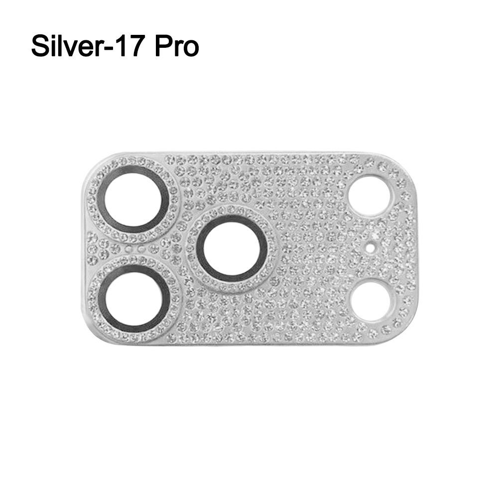 Hollow out Diamond Encrusted Lens Protector for iPhone 17Pro/17 Pro Max Phone Accessories