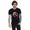 Marvel Mens Avengers Captain America Art Shield T-Shirt