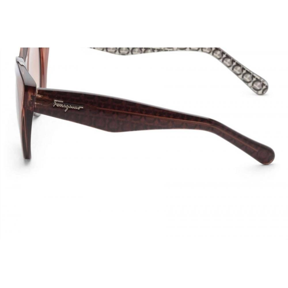 Salvatore Ferragamo Women S Sf964S SunglaSSeS In cryStal Brown   Brown Gradient cryStal Brown   Brown Gradient