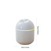 USB Mini Humidifier, Ultrasonic Aroma Essential Oil Diffuser with Color LED Lamp, Quiet Mist Maker for Home & Car