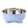 Neck Protection Cat Food Bowl Stainless Steel Pet Feeder Creative Pet Feeding Dish  For Kittens