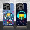G-Geometry Game D-Dash Telefoonhoesje Voor iPhone 17,16,15,14,13,12,11,Pro,Max,Plus,Mini,Air,SE4 Zwart Mat Schokbestendige Cover