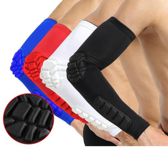 Anti-Kollisions-Verlängerungsarmschutz Basketball Sport Ellenbogen-Arm-Ärmelpolster-Klammer