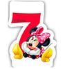 Świeczka Cyferka 7 „Minnie Cafe 1Szt