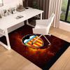 Valencia Cf Crest Design Area Rug for Office, Chair Rug, Decorative Carpet Livingroom Mat, Large Size Fan gifts Christmas gifts