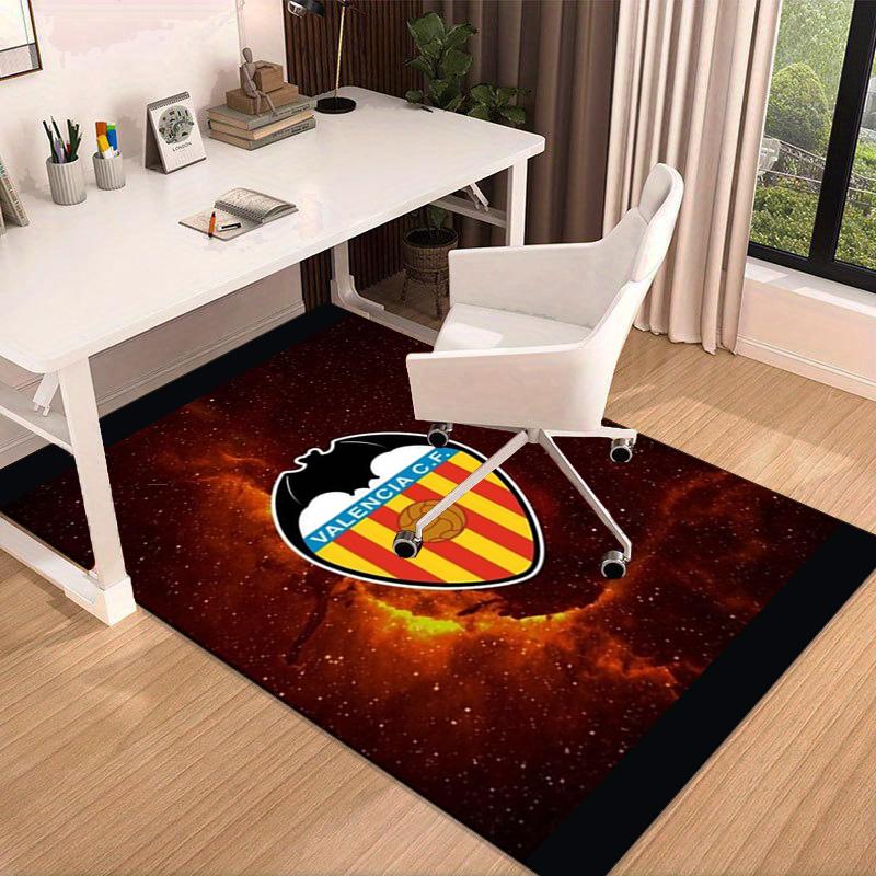 Valencia Cf Crest Design Area Rug for Office, Chair Rug, Decorative Carpet Livingroom Mat, Large Size Fan gifts Christmas gifts