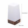 PIR Motion Sensor Light Bedside Lamp LED Desk Lamp Bedroom Night Light Battery Powered Small Table