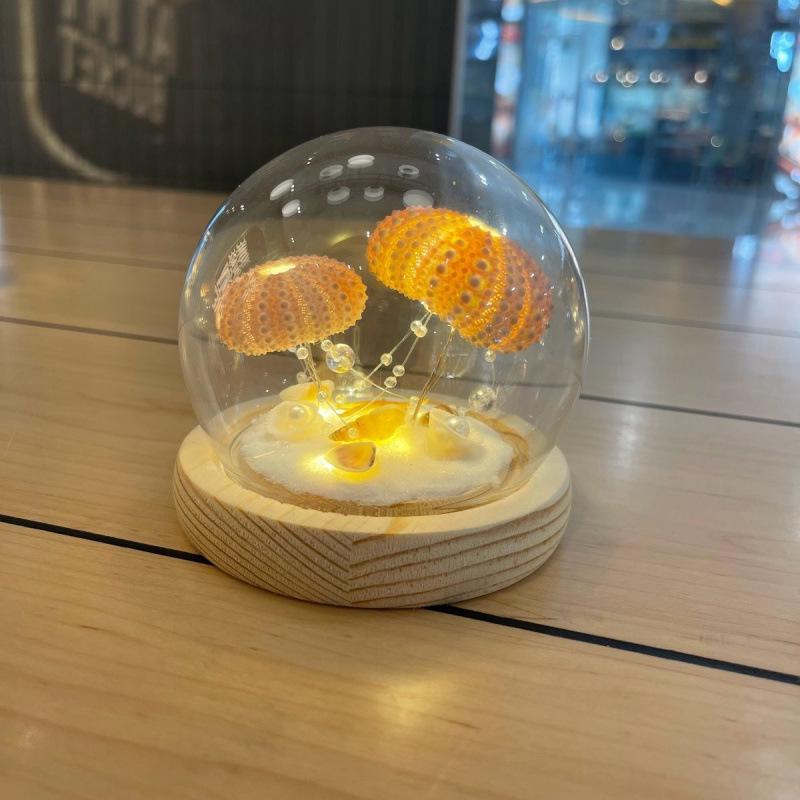 DIY Luminous Sea Urchin Night Light Kit - Birthday Gift for Girlfriend