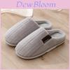 Men Women Indoor Cotton Slippers With Non Slip Sole For Home Use