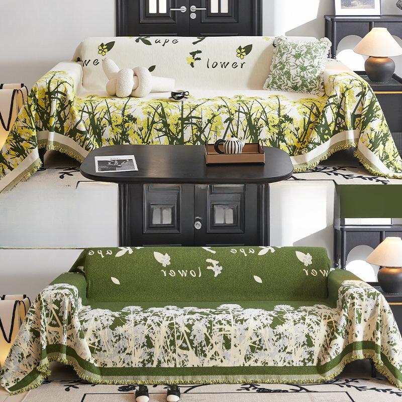 

Chenille Sofa Towel Four Seasons Universal All-Inclusive Sofa Cover Dust Cover One Piece Sofa Cover Cloth Cushion 180*130cm
