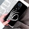 Skeleton Middle Finger Case For Honor Magic 8 7 6 Pro Honor X9d X9c X9b X9a X8b X8c Win 50 70 90 200 400 Lite Cover