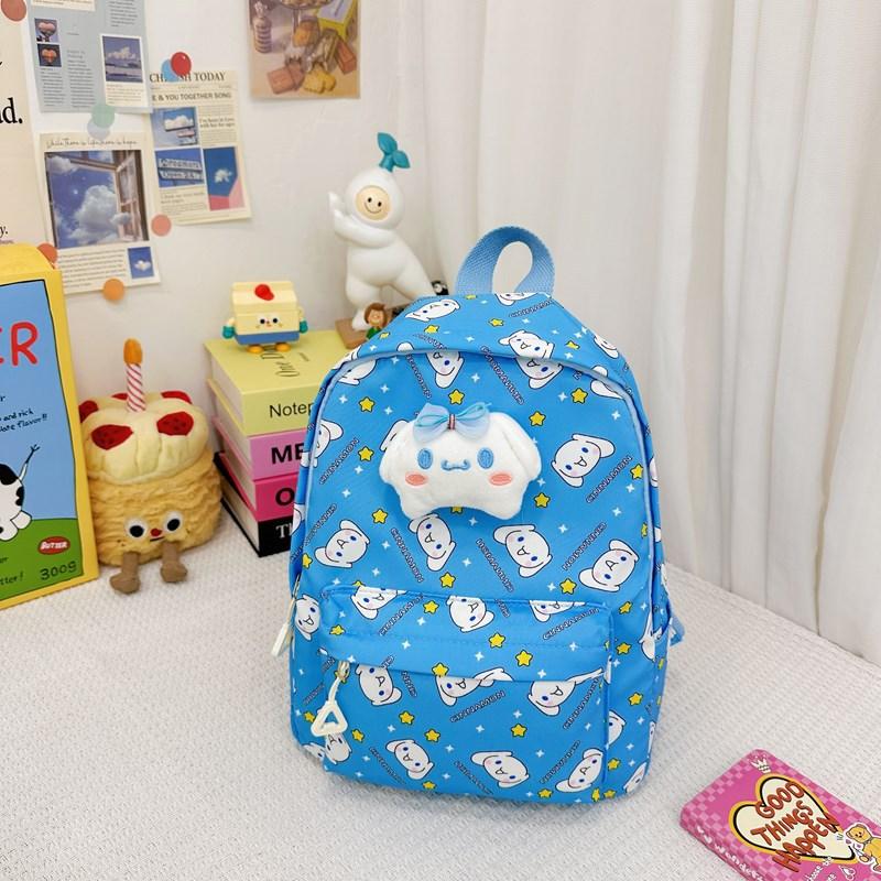 Sac à Dos Enfant Sanrio Hello Kitty Dessin Animé Mignon Grande Capacité Cartable Étudiant Délicat Tendance Girly Garçon Sac Cadeaux