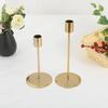 Nordic Single Head Candlestick Simple Iron Art Candleholder Wedding Decoration Romantic Atmosphere Candlelight Dinner Candle Cup