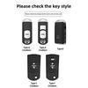 Per Mazda Axela Atenza 3 2 6 CX3 CX5 CX30 CX8 CX9 MX5 RX7 RX8 SKYACTIV Lega di Zinco Portachiavi Auto Protezione Telecomando Copri Chiave Auto