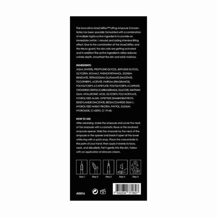 Andre Dermes Mosscelltec Lifting Ampoule Concentrates