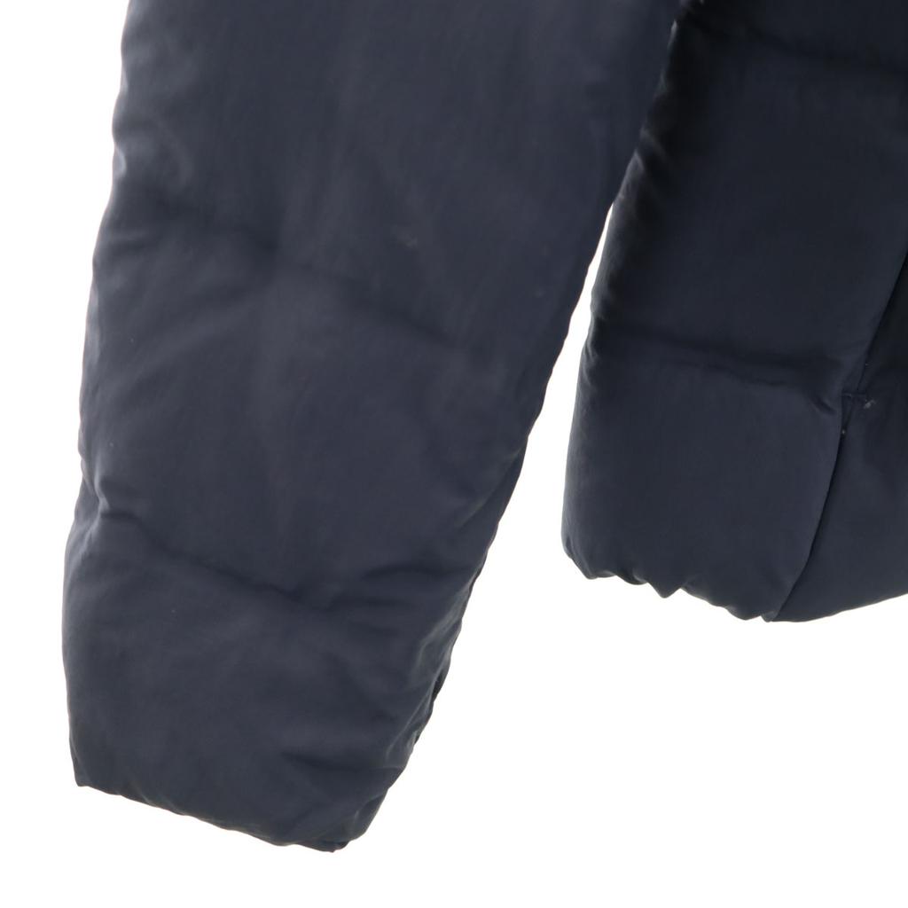 Uniqlo Seamless Ultra Light Down Jacket M Navy With Storage Bag Women Used