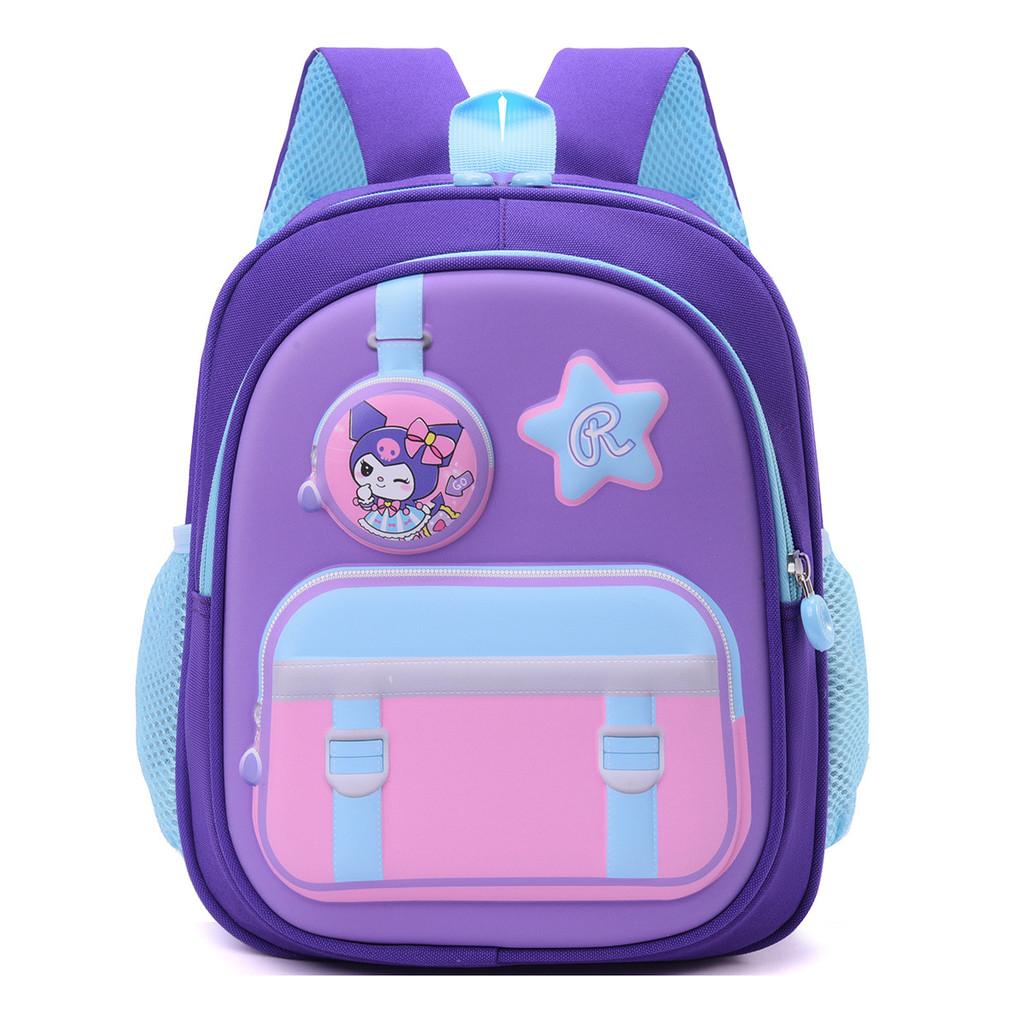 Children Batman Elsa Lightweight Backpack With Fun Pattern For Use Kindergarten