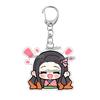Cartoon Tsuyuri Kanawo Shinobu Excitement Fashion Anime Characters Acrylic Keychain Decor Charm Ornaments Car Key Ring Gifts Toy