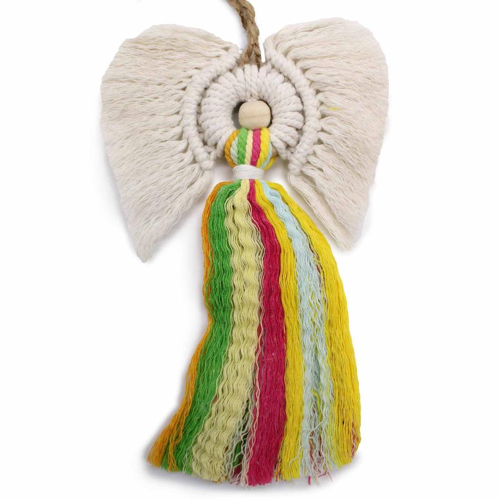 Macrame Angel, Rainbow