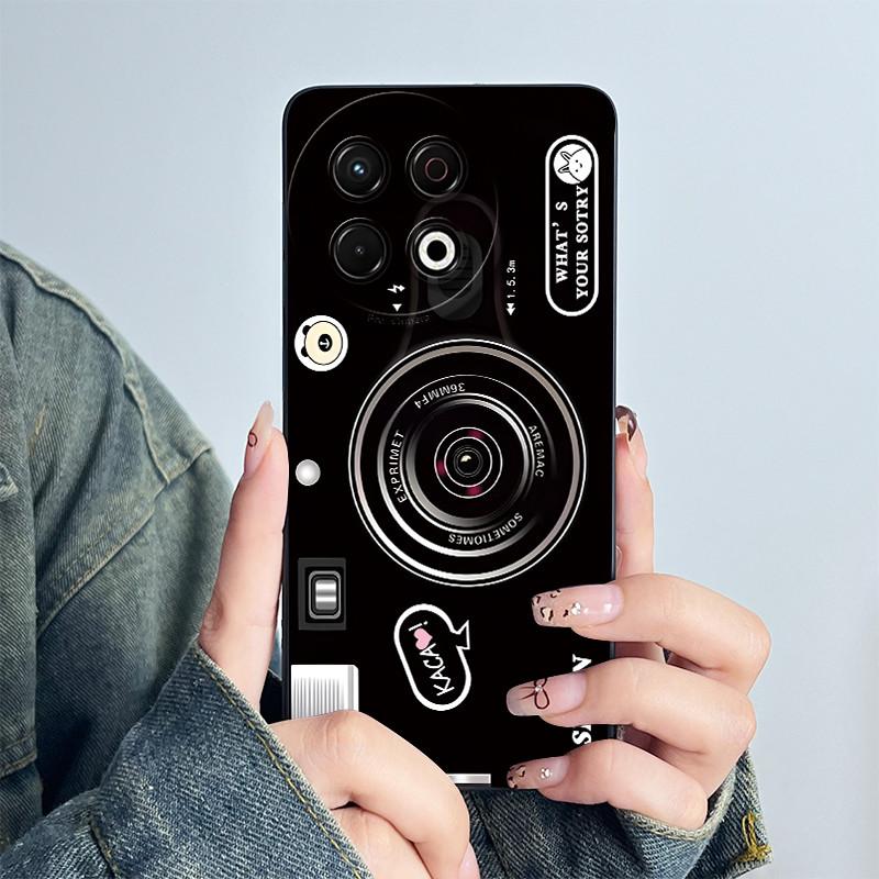 For Tecno Spark 30 Pro KL7 Phone Case 30Pro 4G Silicone Sweet Painted Shell Cartoon Funda Lovely Printed Protective Cover Casing