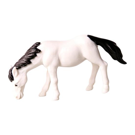 

Micro Landscape Ornaments Realistic Horse Miniature Waterproof Small Horse Figurine for Moss Gardens Fish Tanks Desk Decor белый