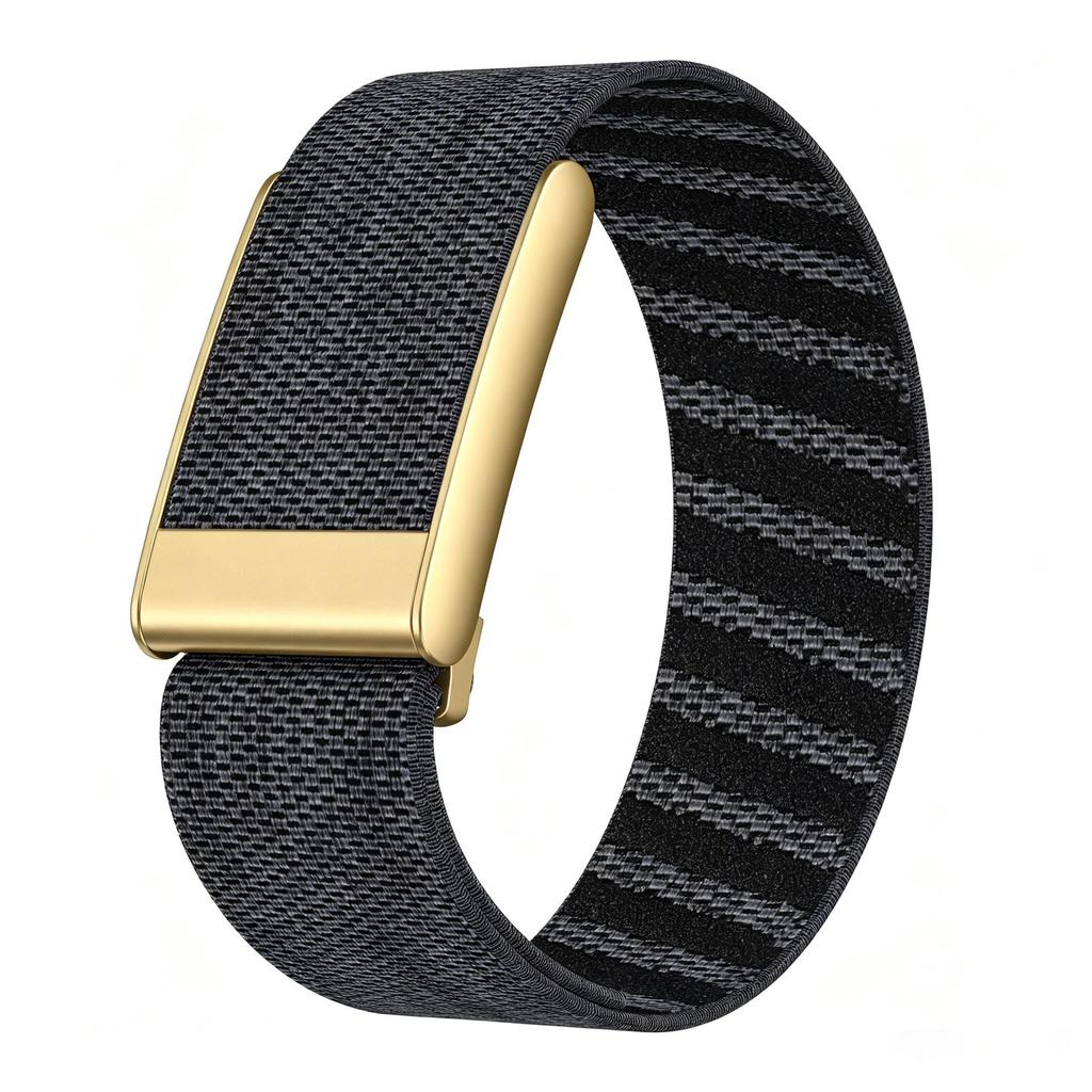 Whoop 5.0 Strap: Elastic Woven Nylon Heart Rate Monitoring Sports Wristband
