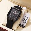 Square Student Watch Calendar Men'S And Women'S Watches High-End Versatile Fashion Light Luxury Quartz Watches Double Calendar