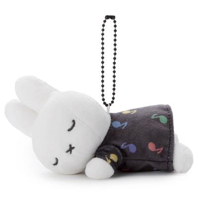 Takara Tomy Arts Bruna MIFFY MUSIC Sleeping Friend Ball Chain Mascot Miffy Plush 14cm Wide (TAKARATOMY A.R.T.S) & Toy, Approx.