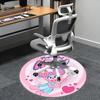 Magical Girl Abby Chair Mat - Round Carpet for Home Decor, Office Use, Living Room, Bedroom, Gift Idea0254b