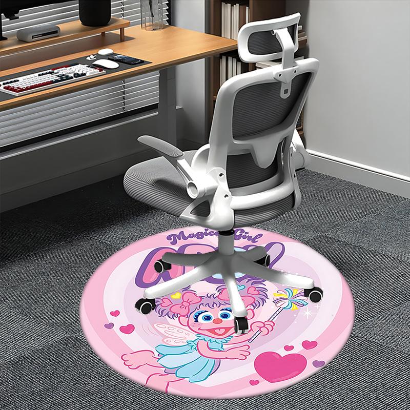 

Magical Girl Abby Chair Mat Round Carpet for Home Decor, Office Use, Living Room, Bedroom, Gift Idea0254b 80cm by 80cm
