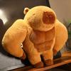 45-75cm Simulação Animais Músculo Capivara Bonecas Engraçadas Almofada Super Macio Brinquedos Decoração de Casa Halloween Presentes de Natal
