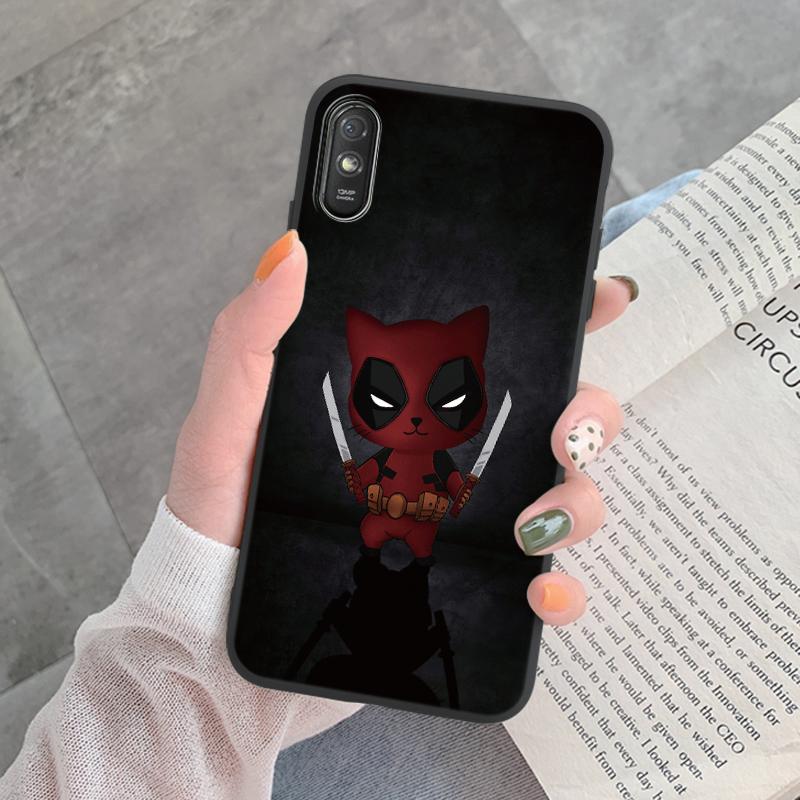 For Redmi 9AT 9A 9at Back Cover Protective Case Soft Silicone Cute Cartoon Cat Frog Funda Phone Case For Xiaomi Redmi 9C 13C 14C
