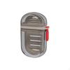 Travel Soap Holder, Portable Clasped Drain with Lid, Mini Storage Transparent 1 Pack