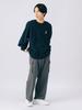Beams Heart Takibi Bear Big Sweatshirt, Men's Navy, Size L