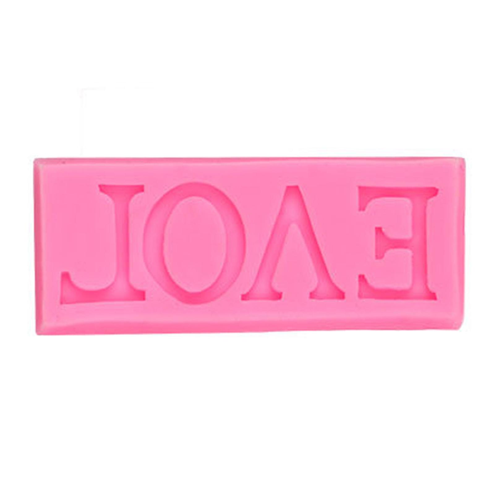 

LOVE Letter силиконовые трафареты для помадки для самостоятельного изготовления сахарных сладостей шоколадные силиконовые инструменты для украшения торта