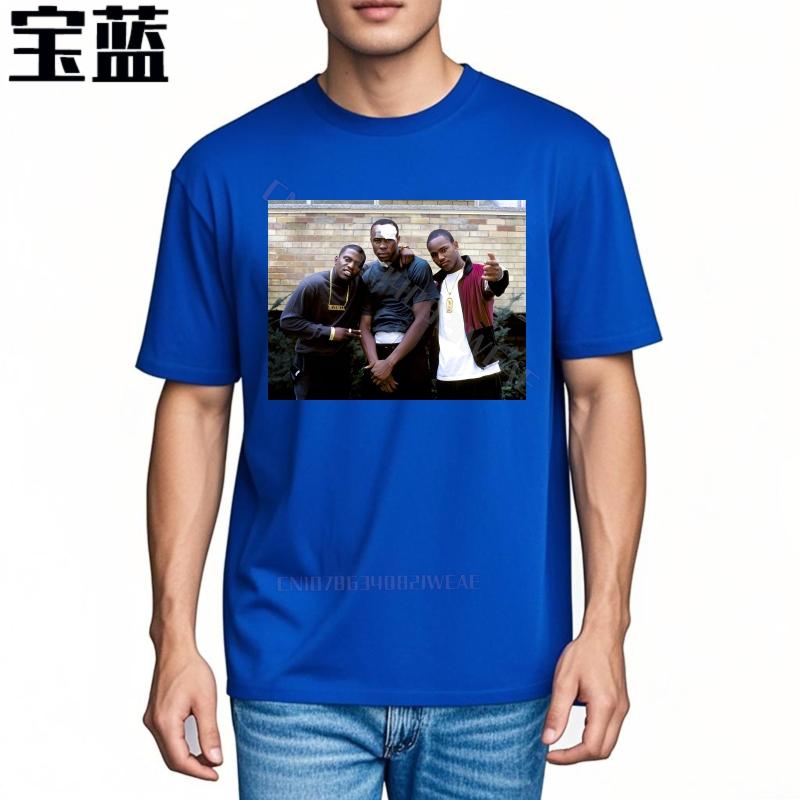 Rock tshirt Casual Unisexs Tshirt Three Unisex Standing Together Smiling Daily Wear Trendy Tshirt Fashionable New Teeshirts