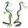 Forest Bend Branch Bend Branch Artificial Vine Climber Artificial Reptiles Vine Climber Jungle Bend Branch Terrarium Cage Decor