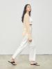 ONNE Banded Waist Ribbon Pants Ivory