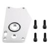 Hochfeste K-Serie Wasserblock-Abdeckplatte V2 mit -10 Entlüftungsanschluss – Premium-Passform für K20A/K20Z3/K24A Motoren