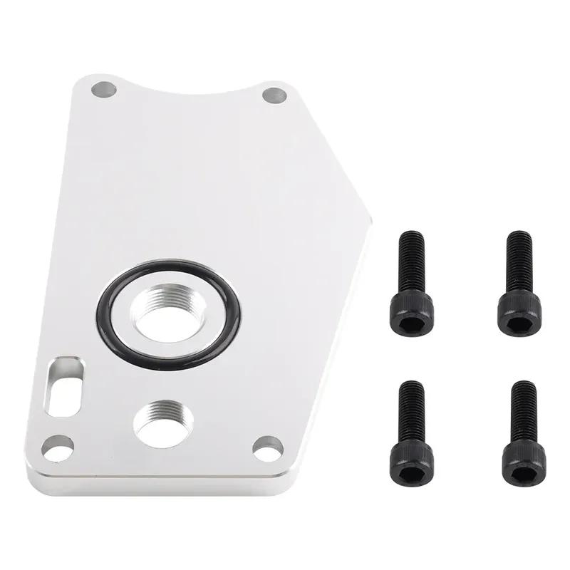 Hochfeste K-Serie Wasserblock-Abdeckplatte V2 mit -10 Entlüftungsanschluss – Premium-Passform für K20A/K20Z3/K24A Motoren